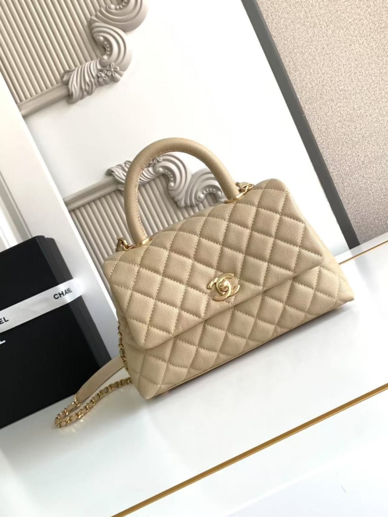 Ch**el top handle bags